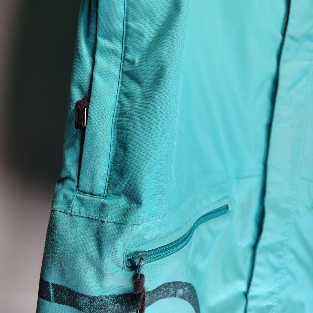 Airblaster Mens Jacket Size Medium Teal Blue Snowboarding - Picture 5 of 16